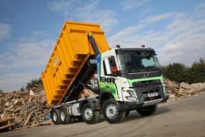 Brand New Volvo FMX Tipper joining 22 other New Volvos at EKR