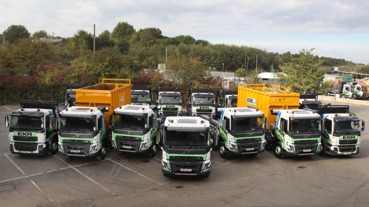 East Kent Recycling Boost Fleet with Variety of New Volvo Trucks from MC Truck and Bus