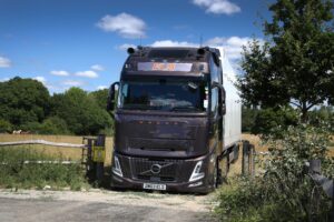 Volvo FH Aero for European events logistics